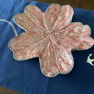 Hibiscus Pink Decorative Plater
